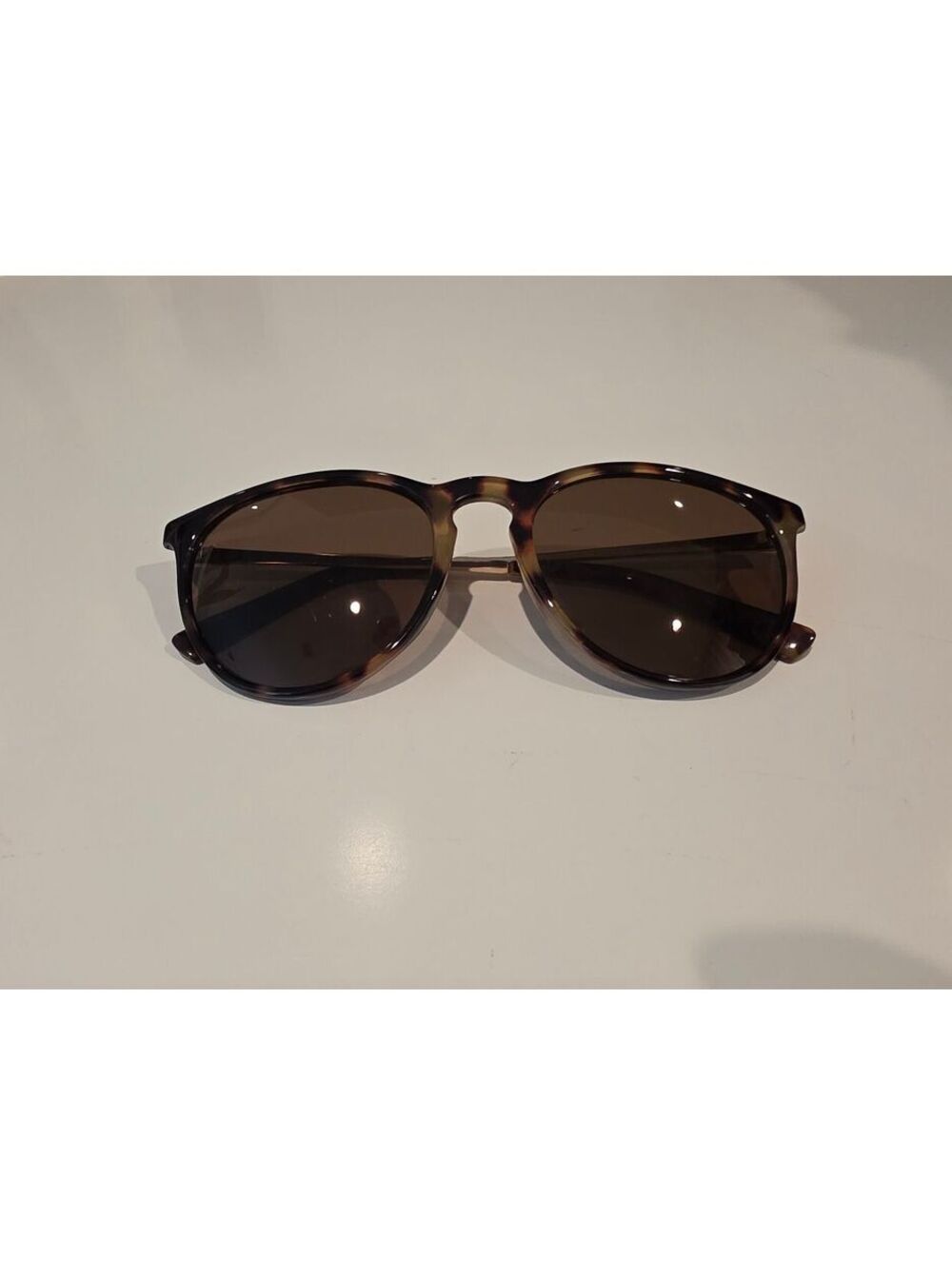 Vintage Style Tortoiseshell Sunglasses with Brown Lenses